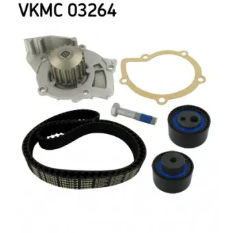 Pompe à eau + kit de courroie de distribution SKF