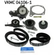 Pompe à eau + kit de courroie de distribution SKF VKMC 04106-1 - Visuel 1