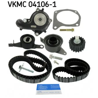 Pompe à eau + kit de courroie de distribution SKF VKMC 04106-1