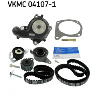 Pompe à eau + kit de courroie de distribution SKF VKMC 04107-1