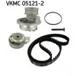 Pompe à eau + kit de courroie de distribution SKF VKMC 05121-2 - Visuel 1