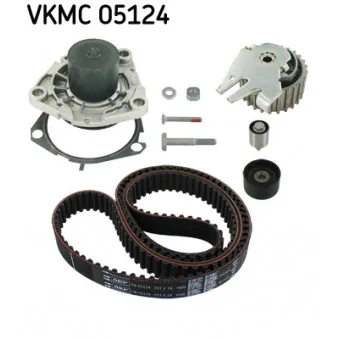 Pompe à eau + kit de courroie de distribution SKF VKMC 05124