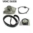 Pompe à eau + kit de courroie de distribution SKF VKMC 06008 - Visuel 1