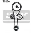 Pompe à eau + kit de courroie de distribution SKF VKMC 06010 - Visuel 2