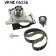 Pompe à eau + kit de courroie de distribution SKF VKMC 06136 - Visuel 1