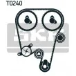 Pompe à eau + kit de courroie de distribution SKF VKMC 06605 - Visuel 2
