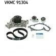 Pompe à eau + kit de courroie de distribution SKF VKMC 91304 - Visuel 1