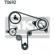 Pompe à eau + kit de courroie de distribution SKF VKMC 94920-1 - Visuel 2