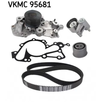 Pompe à eau + kit de courroie de distribution SKF VKMC 95681