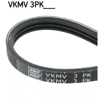 Courroie trapézoïdale à nervures SKF VKMV 3PK871
