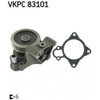 Pompe à eau SKF VKPC 83101