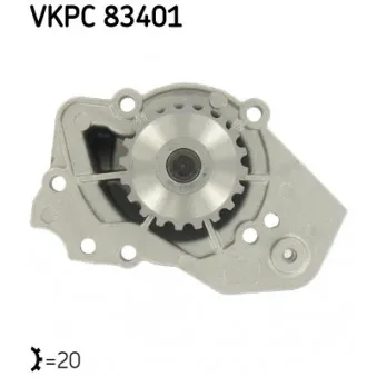 Pompe à eau SKF VKPC 83401