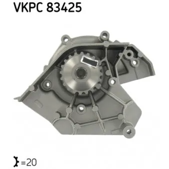 Pompe à eau SKF