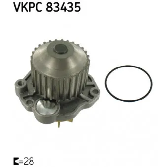Pompe à eau SKF VKPC 83435