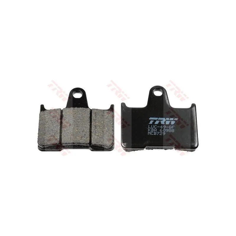 Jeu de 4 plaquettes de frein avant TRW MCB729