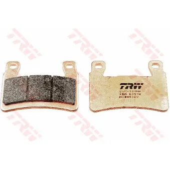 Jeu de 4 plaquettes de frein avant TRW MCB850SV