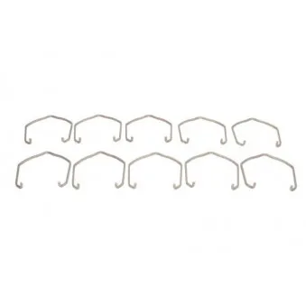 Bride de fixation, gaine de suralimentation THERMOTEC DXW004TT