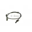 Capteur, vitesse de roue BOSCH 0 265 007 982 - Visuel 1