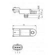 Capteur BOSCH 0 281 002 566 - Visuel 2
