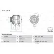 Alternateur BOSCH 0 986 082 400 - Visuel 1
