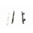 Jeu de 4 plaquettes de frein avant BOSCH 0 986 424 329 - Visuel 2