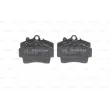 Jeu de 4 plaquettes de frein avant BOSCH 0 986 424 570 - Visuel 1