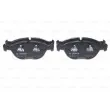 Jeu de 4 plaquettes de frein avant BOSCH 0 986 424 649 - Visuel 1