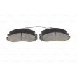 Jeu de 4 plaquettes de frein avant BOSCH 0 986 460 946 - Visuel 3