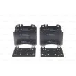 Jeu de 4 plaquettes de frein avant BOSCH 0 986 460 966 - Visuel 1
