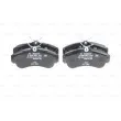 Jeu de 4 plaquettes de frein avant BOSCH 0 986 461 147 - Visuel 1