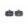 Jeu de 4 plaquettes de frein avant BOSCH 0 986 468 380 - Visuel 1
