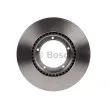 Jeu de 2 disques de frein avant BOSCH 0 986 478 097 - Visuel 3