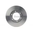 Jeu de 2 disques de frein avant BOSCH 0 986 478 257 - Visuel 3