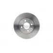 Jeu de 2 disques de frein avant BOSCH 0 986 478 270 - Visuel 1