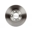 Jeu de 2 disques de frein avant BOSCH 0 986 478 298 - Visuel 1