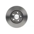 Jeu de 2 disques de frein avant BOSCH 0 986 478 584 - Visuel 3