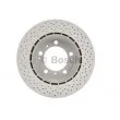 Jeu de 2 disques de frein arrière BOSCH 0 986 478 592 - Visuel 3