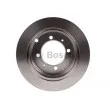 Jeu de 2 disques de frein arrière BOSCH 0 986 478 655 - Visuel 3