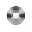 Jeu de 2 disques de frein avant BOSCH 0 986 478 693 - Visuel 1