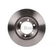 Jeu de 2 disques de frein avant BOSCH 0 986 478 698 - Visuel 3