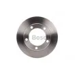 Jeu de 2 disques de frein avant BOSCH 0 986 478 746 - Visuel 1