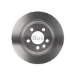 Jeu de 2 disques de frein arrière BOSCH 0 986 478 837 - Visuel 1