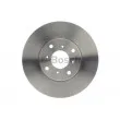 Jeu de 2 disques de frein avant BOSCH 0 986 478 982 - Visuel 1