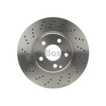 Jeu de 2 disques de frein avant BOSCH