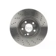 Jeu de 2 disques de frein avant BOSCH 0 986 479 072 - Visuel 3