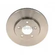 Jeu de 2 disques de frein avant BOSCH 0 986 479 091 - Visuel 3