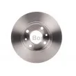 Jeu de 2 disques de frein avant BOSCH 0 986 479 165 - Visuel 3