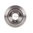 Jeu de 2 disques de frein arrière BOSCH 0 986 479 232 - Visuel 3