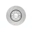Jeu de 2 disques de frein avant BOSCH 0 986 479 258 - Visuel 1
