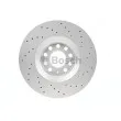 Jeu de 2 disques de frein avant BOSCH 0 986 479 258 - Visuel 3